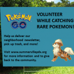 pokemon yard sign